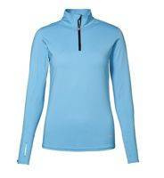 Frau warmer Trainer Aqua