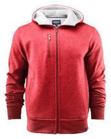 Male sweatshirt with Harvest Parkwick hooded, red