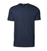 T-Shirt-ID-Interlockwaffe, dunkelblau