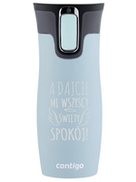 Contigo West Loop 2.0 470ml Thermalbecher - Blaue Matte - Seelenfrieden