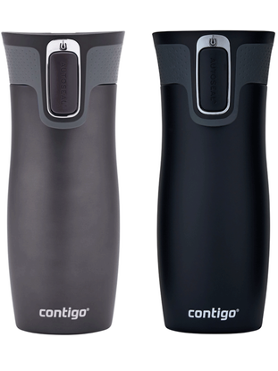 Contigo West Loop 2.0 Thermobecher-Set 470ml – Matt Graphit + Matt Schwarz