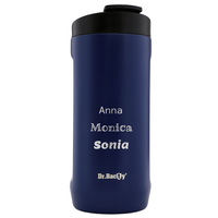 Dr.Bacty Notus 360 ml Thermobecher mit Gravur - navy blau