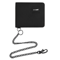 Recycelte anti-diebstahl-brieftasche mit RFIDsafe - schwarz