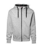 Binded Cardigan Grey Melange