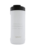 Dr.Bacty Notus 360 ml Thermobecher mit Gravur - weiß