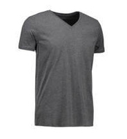 ID V-Ausschnitt T-Shirt T-Shirt-Graphit