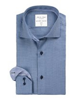 Dobby Alonsolong Slev Slim Fit Blue Marke, Blau