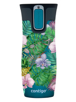 Contigo West Loop 2.0 Thermobecher 470ml - Biscay Bay - Monstera