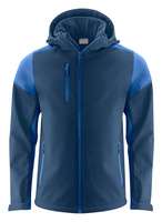 Softshell with detachable hood Prime Softshell by Printer - Navy blue.