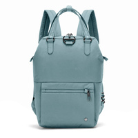 Mini women's anti-theft backpack Pacsafe Citysafe CX Econyl - mint