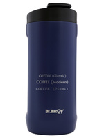 Dr.Bacty Notus 360 ml thermal mug with engraving - navy blue