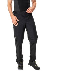 2 in 1 Vaude Moab - black male insulated bicycle pants