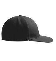 A flat baseball cap of the ID brand, black