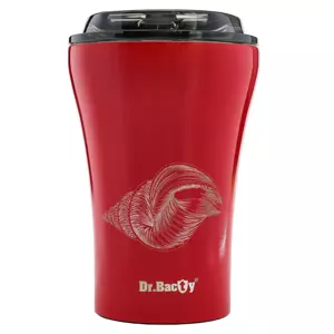 A thermal mug for the car Dr. Bacty Apollo Snail - red