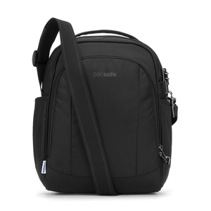 Anti-theft Pacsafe Metrosafe LS250 CX Econyl® shoulder bag - black.