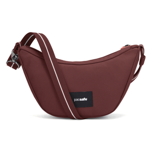 Anti-theft urban Pacsafe Go Lunar bag - burgundy