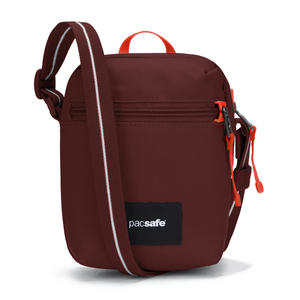 Antitheft Pacsafe Go Crossbody Bag - Maroon