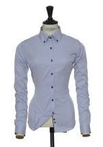 Blue shirt with a bow tie, size 28, for ladies, from the brand FROST.