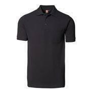 Classic polo t -shirt pocket brand ID, black