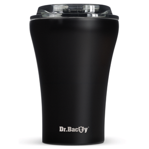 Coffee thermal mug with ceramic coating Dr.Bacty Apollo 227 ml - black