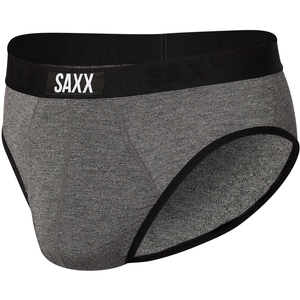 Comfortable men's SAXX ULTRA Boxer Brief Fly - graphite.