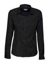 Green shirt with bow tie 01 for ladies by FROST, black.