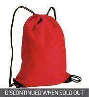 ID backpack sports bag, red