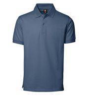 ID, blue polo T -shirt