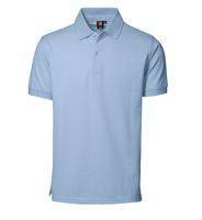 ID, blue polo T -shirt