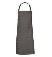 ID brand apron, gray