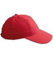 ID brand cap, red