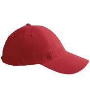 ID brand cap, red