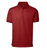 ID polo shirt, red