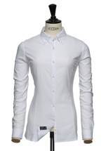 Indigo shirt with a bow tie, size 30, for ladies, from the FROST brand, white.