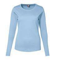 Interlock T-Shirt Long-Sleeved Light Blue