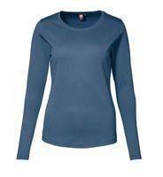 Interlock T-shirt Long-Sleeved Indigo