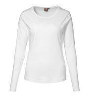 Interlock T-shirt Long-Sleeved White