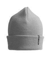 Knitted ID brand hat, gray