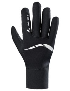 Long bicycle gloves Vaude Chronos II - Black