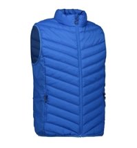 Men ID men's stretch blue vest, blue