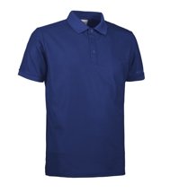 Men's ACTIVE NAVY POLO T -shirt, navy blue