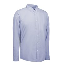Men's Casual Stretch Light Blue shirt from ID, blue