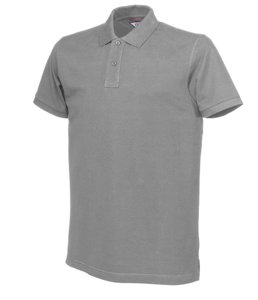 Men's Parkes D.A.D Polo Shirt - Grey Melange