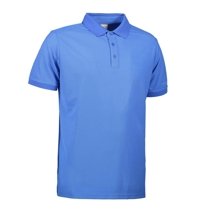 Men's Polo Active Royal Blue brand ID, blue