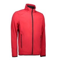 Men's Softhsell Red, red brand, red jacket