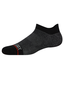 Men's ankle socks with cotton SAXX - black.