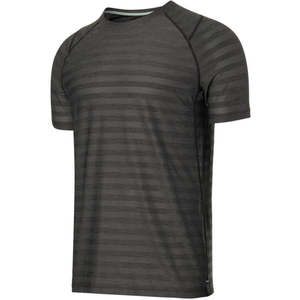 Men's breathable sports t-shirt SAXX HOT SHOT - black.