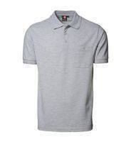 Pro Wear Polo Shirt Pocket Gray Melange