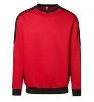 Pro Wear Sweatshirt Contrast Red