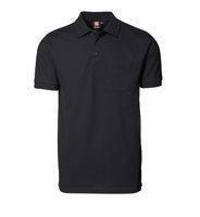 Pro wear polo shirt pocket black